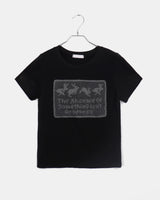 フリングラビットレースプリント半袖Tシャツ