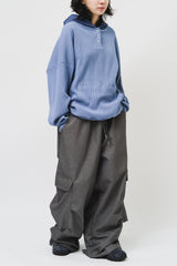 Past Waffled Hooded Top (4color)