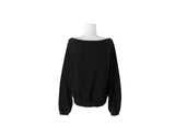 Nuel Off-Shoulder Sweatshirt
