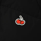 CHERRY REVERSIBLE SHORT DOWN JUMPER [BLACK]
