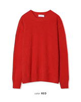 [Unisex]アンゴララウンドネックニット(7color)