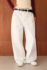 RIVET SEAM WIDE PANTS