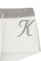 Kエッセンシャルショーツ,ホワイト