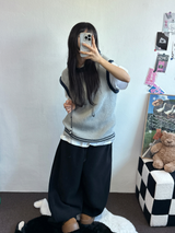 スノーウィングバルーングレースロングパンツ 🤍🖤🧸3カラー
