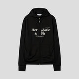 クロスリムフィットスナップビジョウフーデッドジップアップ3C