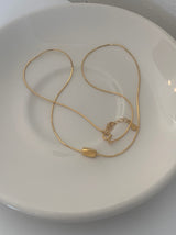 (silver925) シルキービーンネックレス *silver
