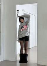 SQUARE STUD MINI SHORTS