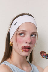 TJM Headband in White