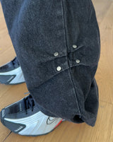 バイドリベットデニムパンツ