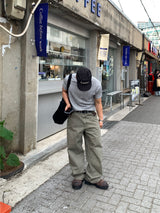 ケーションレザーカラーマッチングパンツ