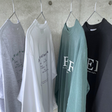 OneDropビールロゴロングtシャツ