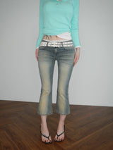 two-row stud belt(2 color)