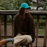 Corduroy Ball Cap_Green