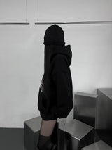 american flag overfit hood(unisex / fleece-lined)