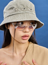 Black Gem Bucket Hat (khaki)