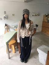 Grunge Weaving Beanie (2color)