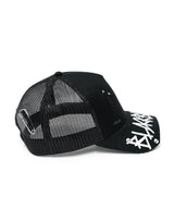 BBD グラフィティロゴトラッカーメッシュキャップ(Black)