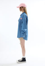 OCYN BASIC 6 PANNEL CAP_PINK