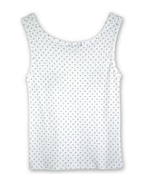 Front Logo Button Dot Tank-Top_Ivory