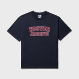 アーカイブロゴTシャツ-ネイビー