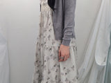 Semi-balloon pocket cotton pants