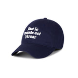 TMV レタリングボールキャップ / Twill Navy