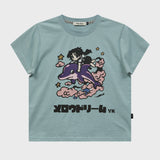 MELLOW DREAM Cartoon Half Sleeve T-shirt