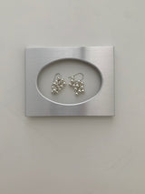Silver balls earrings