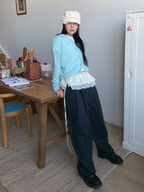 TWINKLE LAYERED BELT SKIRT (2C)