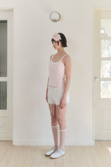 Sweet Dreams Button Cami Top (White)