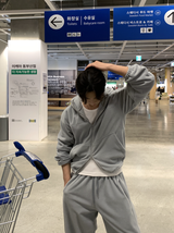 [Set-up]ファインド フリース スウェット ジップアップ パンツ