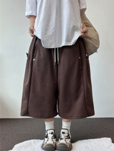 HIGH QUALITY🤎 SNAP BALLOON BERMUDA 🤍🤎🩶🖤5COLOR