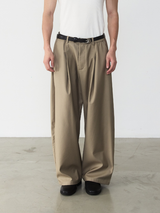 PT3 3D Barrel-Silhouette Trousers