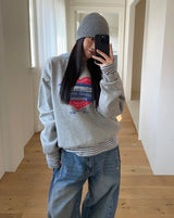 パルス フィンガーホール ST フードTシャツ