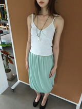 Draped balloon skirt (3color)