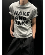 [Unisex] セミクロップレギュラーTシャツ(3color)