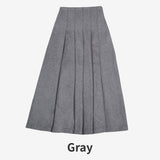 Elena Team Wool Long Skirt