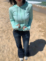 Ray Slim Hoodie Zip-up (12c)