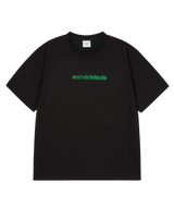 25FW コネクトグラス半袖Tシャツ ブラック