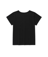 W ソル SS Tシャツ ブラック(CV2FMFT512A)