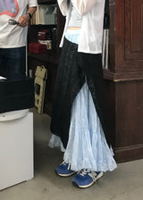 CLOUDY WAVE SKIRT