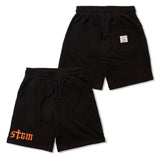STGM ロゴショートパンツ (Black / White Melange)