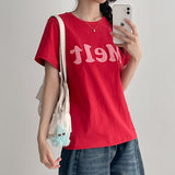 Melt Check Patch Short Sleeve T-shirt (5 colors)
