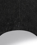 26SS★ Two visor denim cap