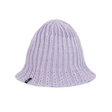 VA Label Knit Tulip Hat / Lavender