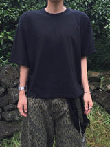 オーバークロップベーシック半袖Tシャツ 3C