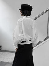 Sets High Neck Anorak Sweatshirt