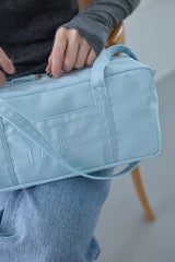 compact duffle bag (sky blue)
