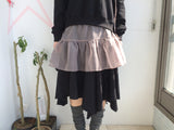 flared ribbon skirt
