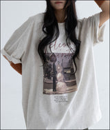 ウィリットスノーハーフスリーブTシャツ (oversize)